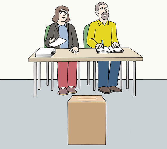 ls_wahlhelfer.png Wahlhelfer und Wahlhelferin.